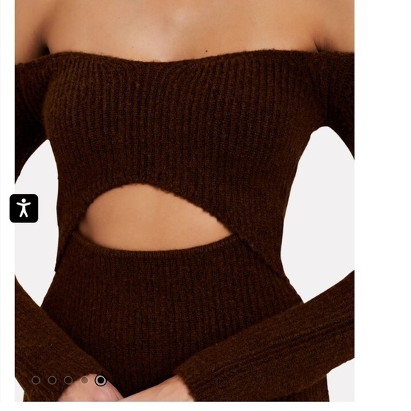 L'AGENCE
Nala Off-The-Shoulder Brushed Knit Dress​​​​​​​​​​​​​​​​​​​​​​​ - Picture 5 of 7